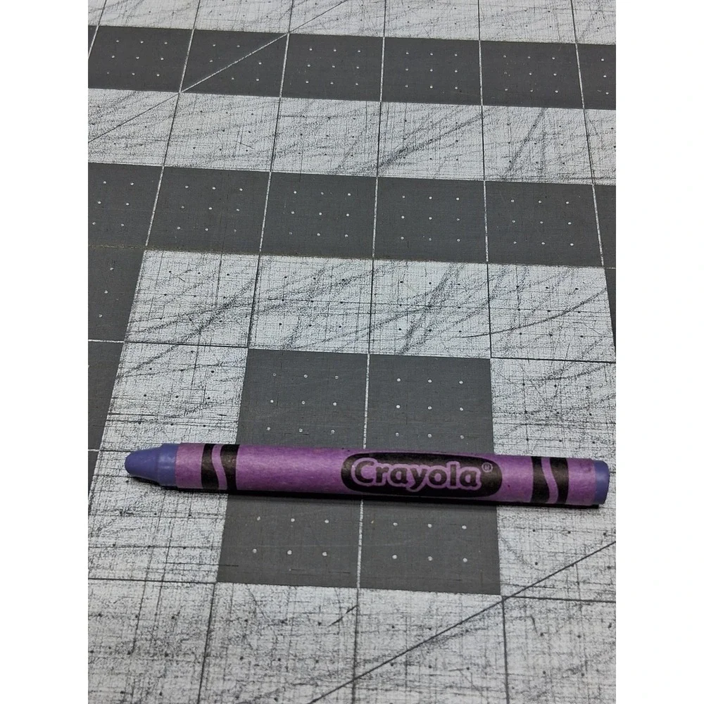 Retired Crayola Crayon Purple Mountains Majesty Single Loose Art Supply Used